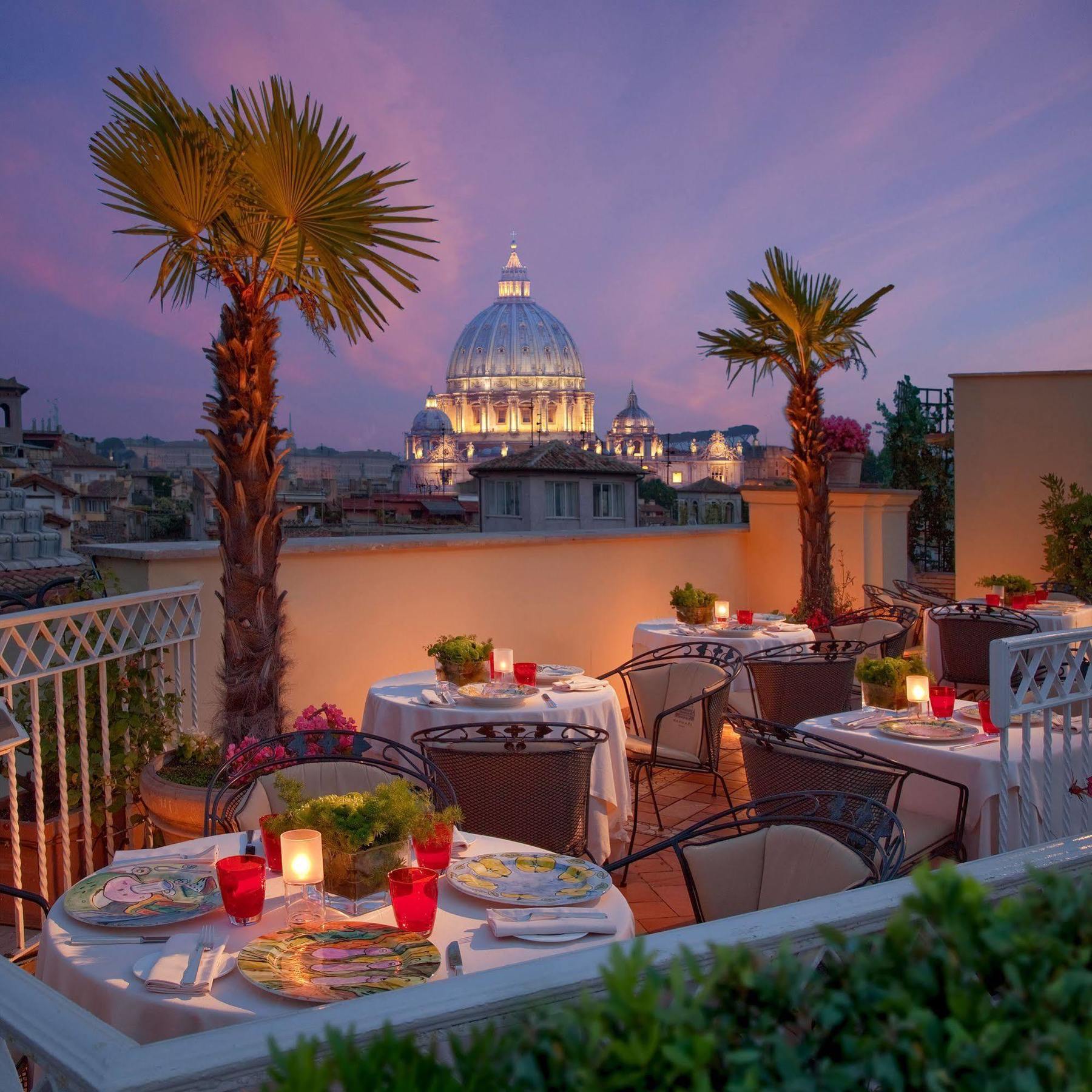 Bio Hotel Raphael - Relais & Chateaux Рим Екстер'єр фото